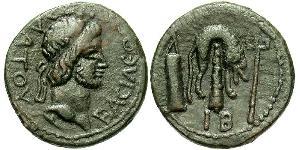 1 Assarion 博斯普鲁斯王国 (c. 438 BC[1] - c. 370 AD) 青铜 Mithradates III (?-46)